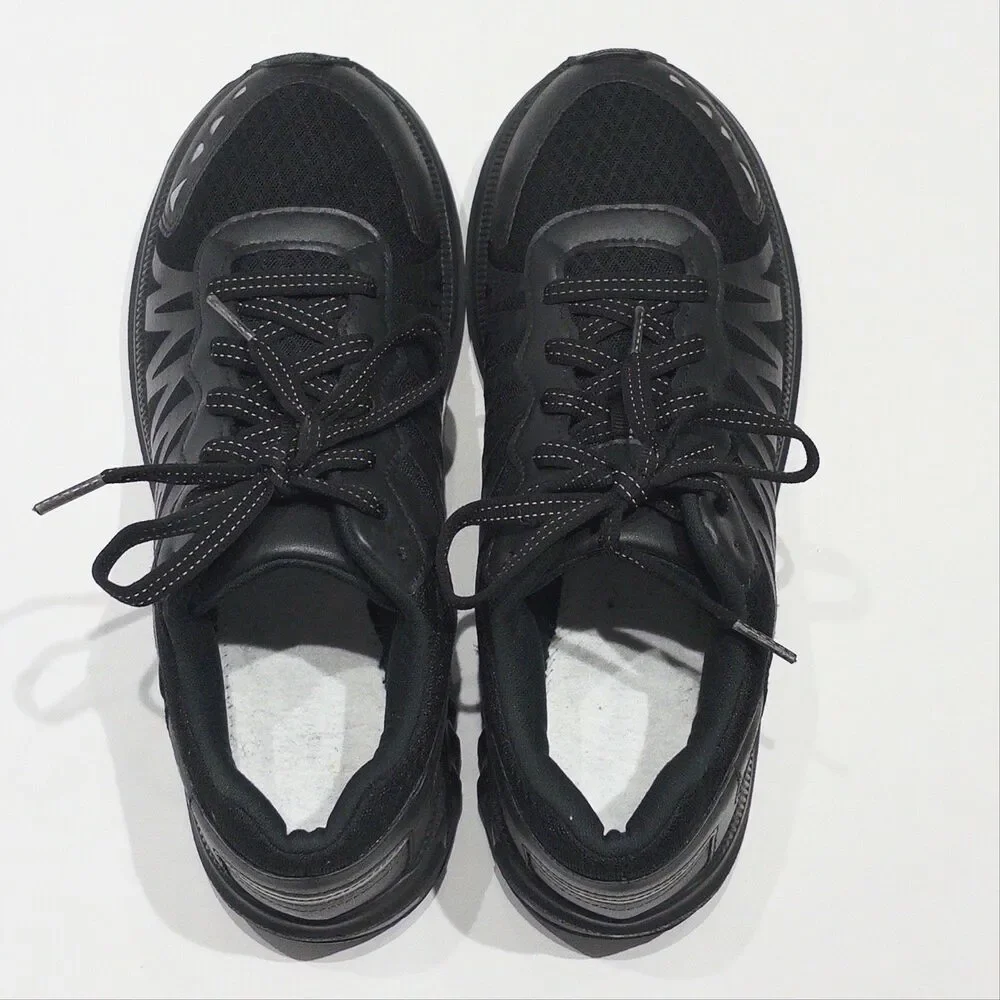 SAS Tempo Black Comfort Walking Hiking Sneakers Shoes Women Size 8.5B No Insoles